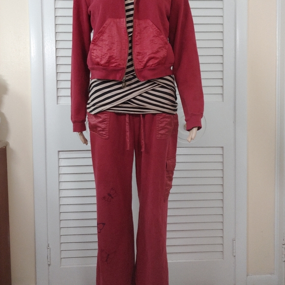 Custom🦋Butterfly Velour Tracksuit - Picture 12 of 14